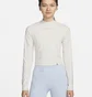 Лонгслів жіночий Nike Dri-Fit Trail Beige FN4706-104