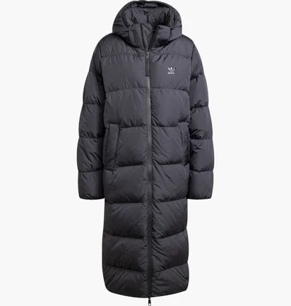 Пуховик жіночий Adidas Regen Long Down Black IW8371