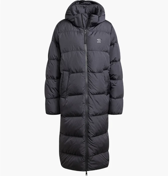 Пуховик жіночий Adidas Regen Long Down Black IW8371