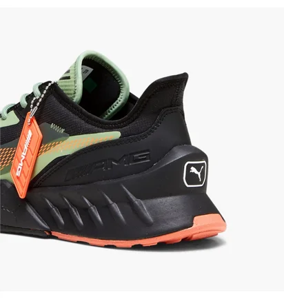Кроссовки унисекс Puma Mercedes-Amg Petronas Maco Black/Green 307856-02