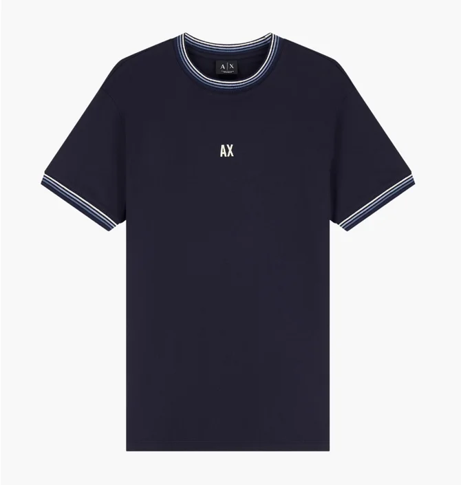 Футболка мужская Armani Exchange Blue XM002451-AF10356-UB101