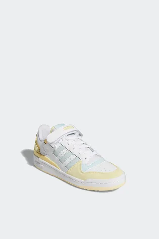 Кросівки чоловічі Adidas Forum Low White/Yellow GX7075