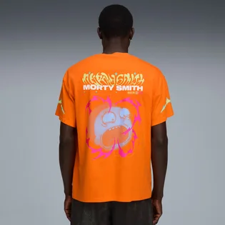 Футболка чоловіча Puma Hoops X Rick And Morty Orange 633098-01