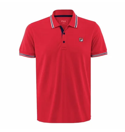 Поло мужское Fila Polo Piro Red FBM131110500