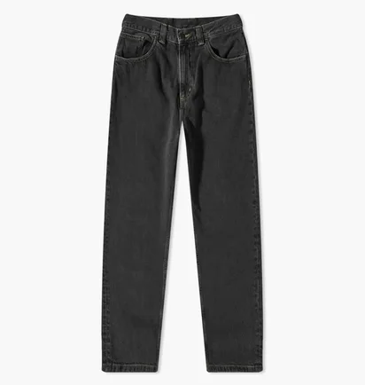 Джинсы мужские Carhartt Brandon Loose Straight Jean Black I031246-8906