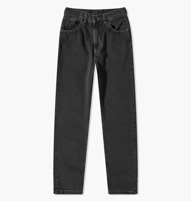 Джинсы мужские Carhartt Brandon Loose Straight Jean Black I031246-8906
