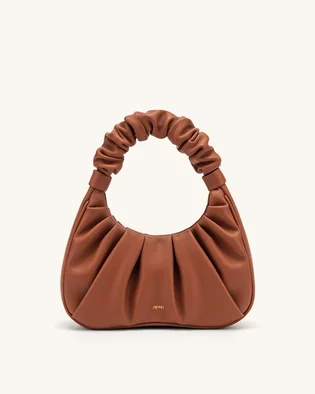 Сумка женская JW PEI Gabbi Ruched Hobo Handbag Brown BB2023BG60995JWP