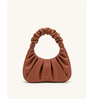 Сумка жіноча JW PEI Gabbi Ruched Hobo Handbag Brown BB2023BG60995JWP