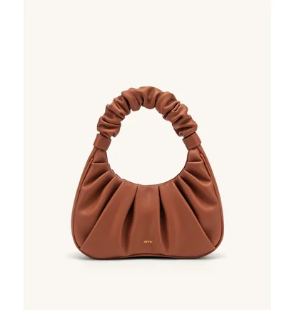 Сумка жіноча JW PEI Gabbi Ruched Hobo Handbag Brown BB2023BG60995JWP