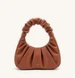 Сумка жіноча JW PEI Gabbi Ruched Hobo Handbag Brown BB2023BG60995JWP