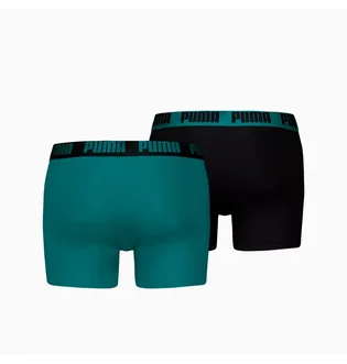 Трусы мужские Puma Everyday Basic Green/Black (2 шт) 938320-21