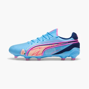 Бутси унісекс Puma King Ultimate Volume Up Fg/Ag Light Blue 108069-01