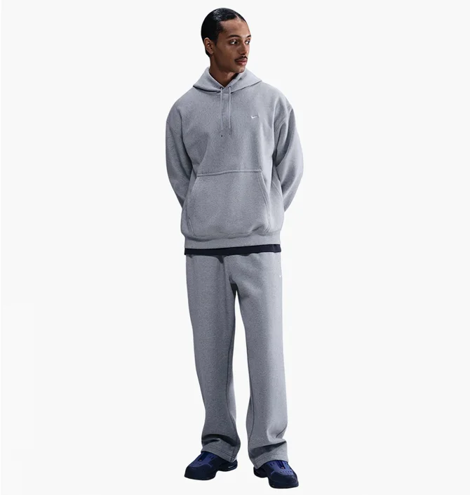 Худі чоловіче Nike Solo Swoosh MenS Pullover Hoodie Grey HV1082-063