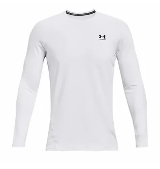 Лонгслив мужской Under Armour Cg Fitted Crew White 1366068-100