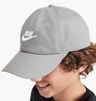 Кепка детская Nike Club Cap Us Cb Fut Wsh Grey FB5063-073