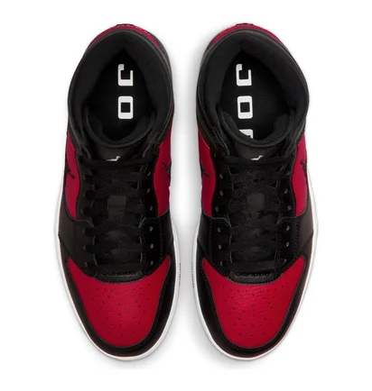 Кросівки чоловічі Air Jordan Court Connect Mid MenS Shoes Black/Red IQ5685-006