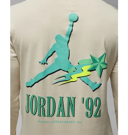 Лонгслив мужской Air Jordan Brand MenS Long-Sleeve T-Shirt Beige DV1469-219