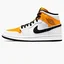 Кроссовки женские Air Jordan 1 Mid Laser White BQ6472-107