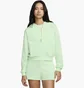 Толстовка жіноча Nike Sportswear Chill Terry Loose Full-Zip French Terry Hoodie Green FN2415-376