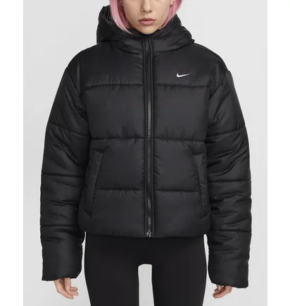 Пуховик жіночий Nike Therma-Fit Sportswear Classic Puffer Black FZ5899-010
