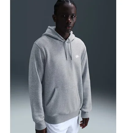 Худі чоловіче Nike Club Grey FN3859-063