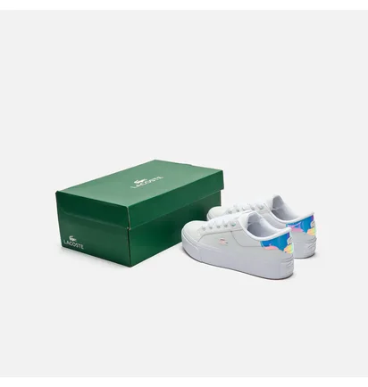 Кроссовки женские Lacoste Ziane Platform White 747CFA00041Y9