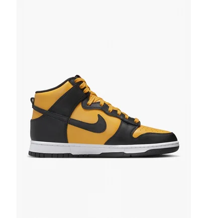 Кросівки чоловічі Nike Dunk High Retro Yellow/Black Dd1399-700