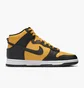 Кросівки чоловічі Nike Dunk High Retro Yellow/Black Dd1399-700