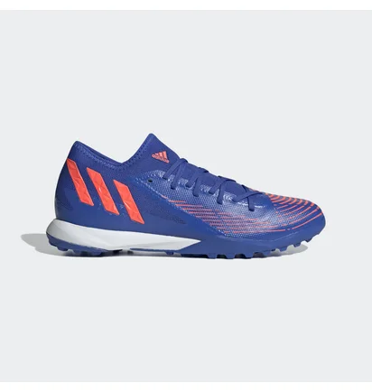 Сороконожки унисекс Adidas Predator Edge.3 Low Tf Blue Gx2632