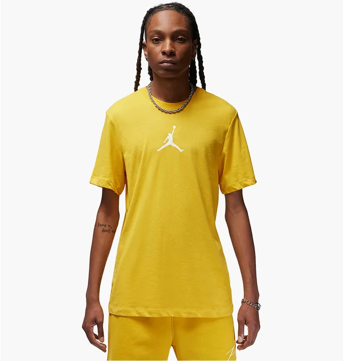 Футболка чоловіча Air Jordan T-Shirt Jumpman Yellow CW5190-752