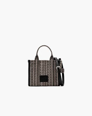 Сумка жіноча Marc Jacobs The Monogram Mini Tote Bag Black H021M06RE22-BEIGE-MULTI-64190