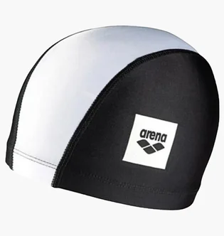 Шапочка для плавания детская Arena Unix Ii Jr White/Black 002384-102