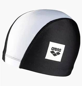 Шапочка для плавания детская Arena Unix Ii Jr White/Black 002384-102