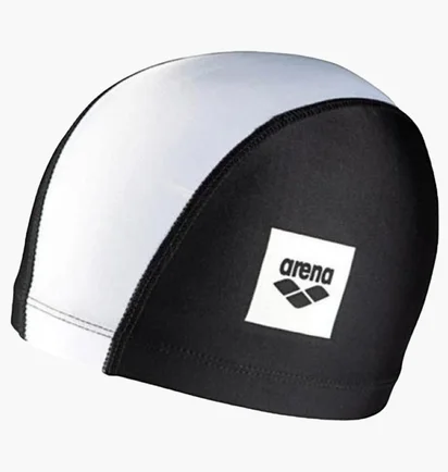 Шапочка для плавания детская Arena Unix Ii Jr White/Black 002384-102