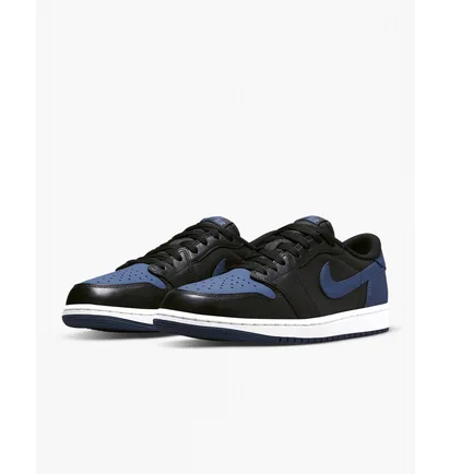 Кроссовки мужские Air Jordan 1 Retro Low Og "Mystic Navy" Black/Blue Cz0790-041