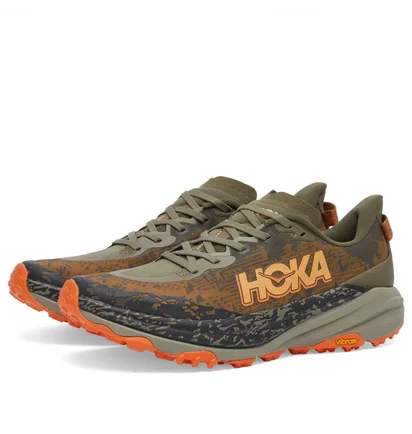Кроссовки мужские Hoka One M Speedgoat 6 Olive 1147791-AQL