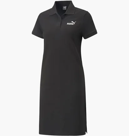 Платье женское Puma Ess Elevated Polo Dress Black 673790-01