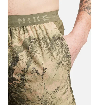 Шорты мужские Nike Df Stride 7Bf Short Aop Olive FN3314-222