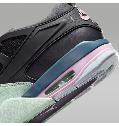 Кроссовки мужские Air Jordan 4 Rm Black/Turquoise FQ7939-008