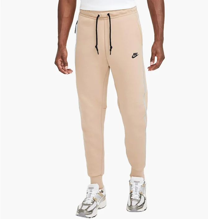 Штаны мужские Nike Tech Fleece Beige HQ3747-200