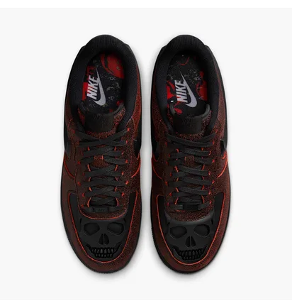 Кроссовки женские Nike Air Force 1 Halloween Bordo HV2016-001