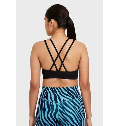 Топ женский Nike W Swsh Icnclsh Hbr Bra Sp21 Black Dc5541-010