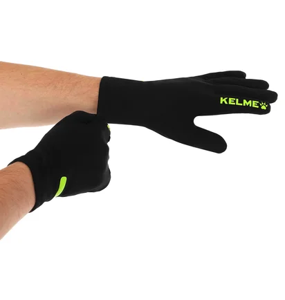 Рукавиці воротарські чоловічі Kelme Thermal Gloves Black 9886405.9010