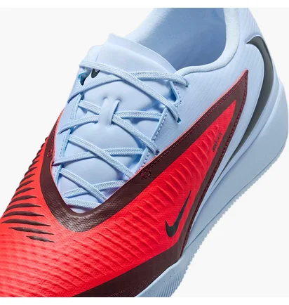 Футзалки унісекс Nike Phantom 6 Low Academy Light Blue/Red HQ2319-400