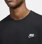 Футболка чоловіча Nike Sportswear Club T-Shirt Black Ar4997-014