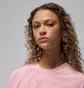 Футболка женская Air Jordan Ss Knit Top Ssnl Pink FN5732-607