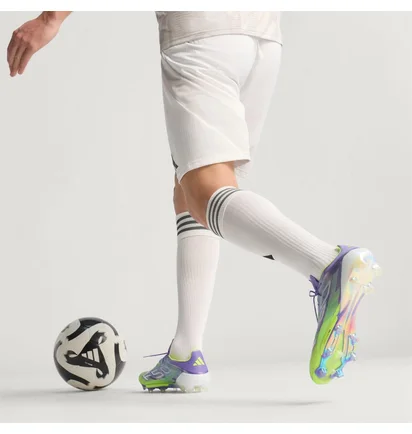Бутсы мужские Adidas F50+ Violet/Green JS3211