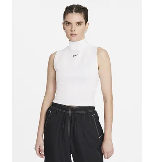 Топ женский Nike Womens Sleeveless Mock Top Black DD5880-100