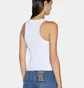 Майка женская Ksubi Stacked Origin Tank White WPS24TA005