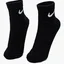 Носки унисекс Nike U Nk Everyday Ltwt Ankle (3 пары, неутепленные) Black SX7677-010